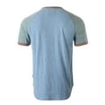 thumbnail image 6 of ZIMEGO Mens Short Sleeve Ringer Tee - Color Block Raglan Casual T-Shirt, 6 of 6