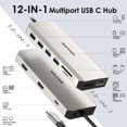 thumbnail image 2 of Estación de acoplamiento USB C WAVLINK con doble monitor y triple pantalla, 2 of 9
