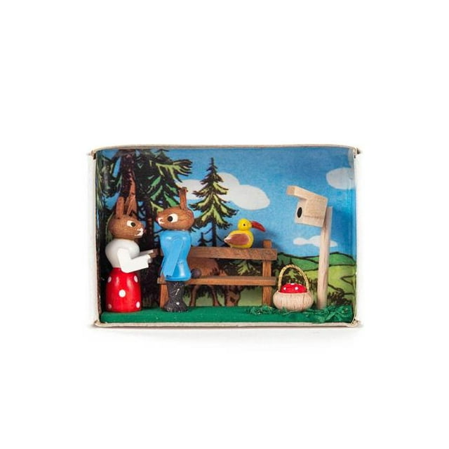 Alexander Taron 028-061 Dregeno Matchbox - Couple de Lapins