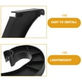 thumbnail image 3 of SEWACC Wire Shelving Accessories Closet Rod Support Plastic Support Black 1Set, 3 of 8