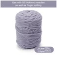 thumbnail image 3 of Yarn SOVIKER Chunky Chenille #6 Super Bulky 300 g, color gris, 3 of 7