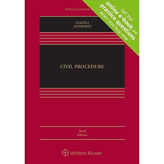 Pre-Owned Civil Procedure, [Connected Casebook] bundled with Connected Quizzing, 9781543813982, 1543813984, Hardcover, 10 edition