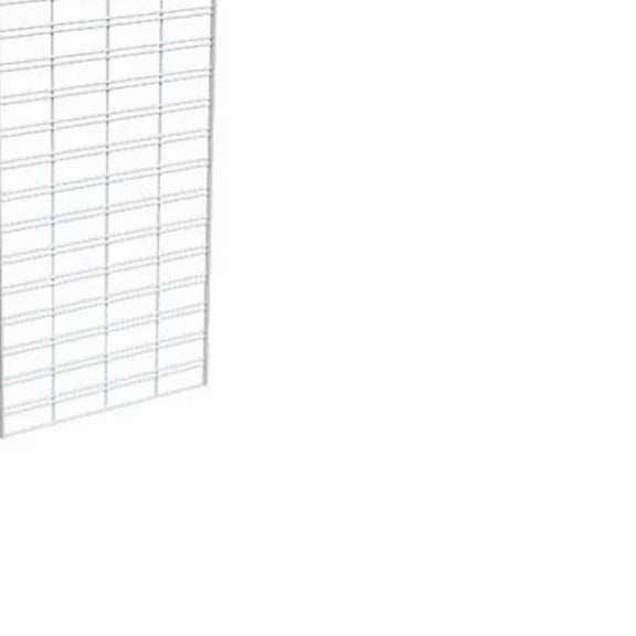 Econoco Metal Slat Grid for Any Retail Display or Home Storage, 2’ Width x 4’ Height, 3 Grids Per Carton (WHITE)