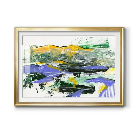 Silent Mountain III Premium Framed Print - Ready to Hang