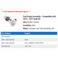 thumbnail image 2 of Fuel Pump Assembly - Compatible with 2013 - 2017 Audi Q5 2014 2015 2016, 2 of 2