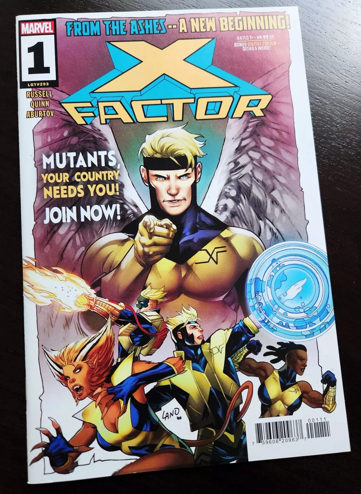 X-FACTOR 1 (2024) - 1st print, cover A by Greg Land, NM