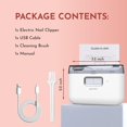thumbnail image 7 of Electric Automatic Nail Clipper Trimmer 2-in-1 Rechargeable Fingernail, 7 of 7