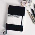 thumbnail image 3 of HTOOQ HTOOQ Medium A5 Dotted Hardcover Notebook (Black) HTOOQ 251 Numbered Pages Black -, 3 of 9