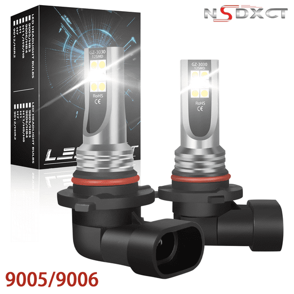 NSDXCT for 2001-2005 Toyota RAV4 LED High Beam Daytime Running Fog Light Bulbs 2pcs
