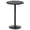 Black/Black, variant on Lacoo 23.6" Adjustable Round Bistro Pub Table, Swivel Pub Table with Metal Base for Home Bar, Kitchen, Dining Room, Black