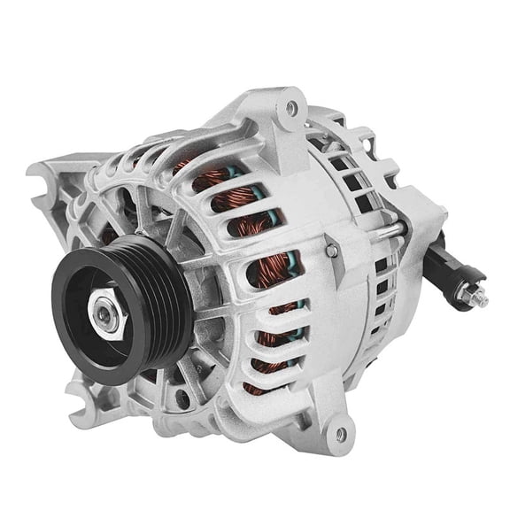 Detroit Axle - Alternator for 2003-2004 Ford Expedition Lincoln Navigator [110A/12V, CW Rotation, 6 Groove Pulley, Standard Equipment], Alternator with Pulley Replacement