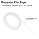 thumbnail image 3 of 1 Rollo de Cinta Eléctrica de Película de Poliester Blanca de 0.47 Pulgadas x 72 Yards Cinta de PET Resistente al Calor 12mm x 66m, 3 of 6