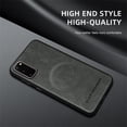 thumbnail image 2 of Allytechgroup Magnetic for Samsung Galaxy S20 Case, Compatible with MagSafe Support Magnetic Car Phone Mount PU Leather Slim Phone Case for Women Men for Samsung Galaxy S20, Gray, 2 of 10