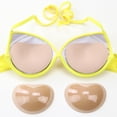 thumbnail image 2 of Color de piel 3 cajas Sujetador sin tirantes para mujer Sujetador bandeau acolchado de silicona antideslizante Sujetador sin aros con parte superior de tubo, 2 of 5