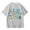 shirts 102#Grey, variant on WAYUTE Girls Short Sleeve T Shirt Number Print Top for Children Playful Graphic Tee Soft Loose Cute Summer Daily Wear