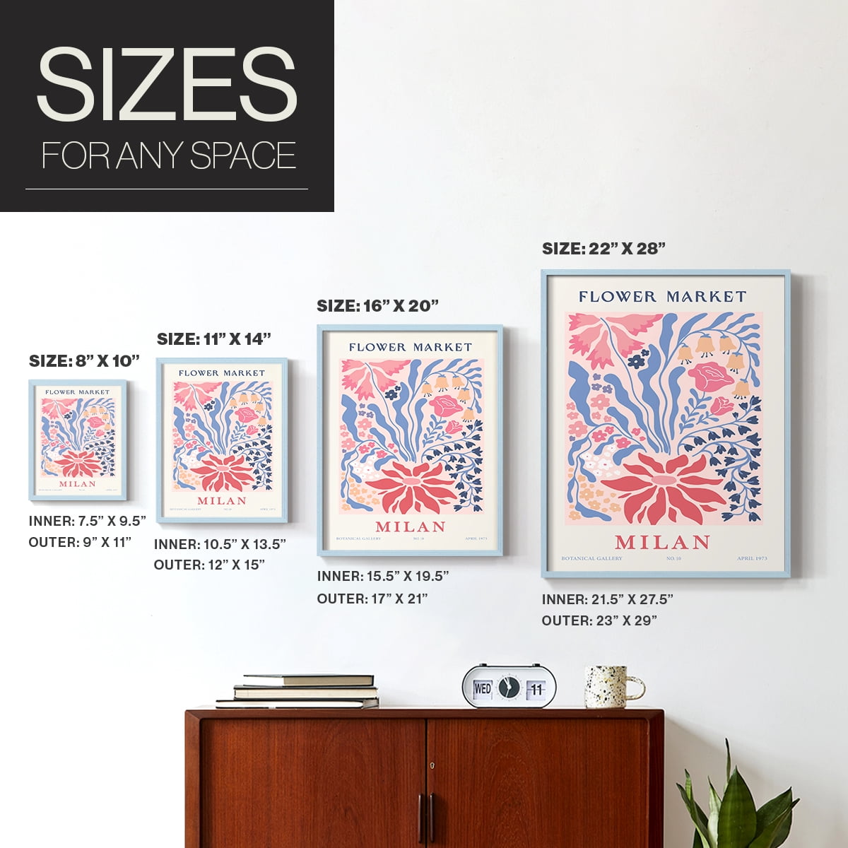 Matisse I Framed Print - Solid Wood in Single Picture Frame Solid Wood 2 Framed Print