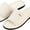 White, variant on Velvet Knit Flat Sandals for Women - Stylish Textured Woven Surface, Soft Ridge Around Insole, Exceptional Comfort for Summer
