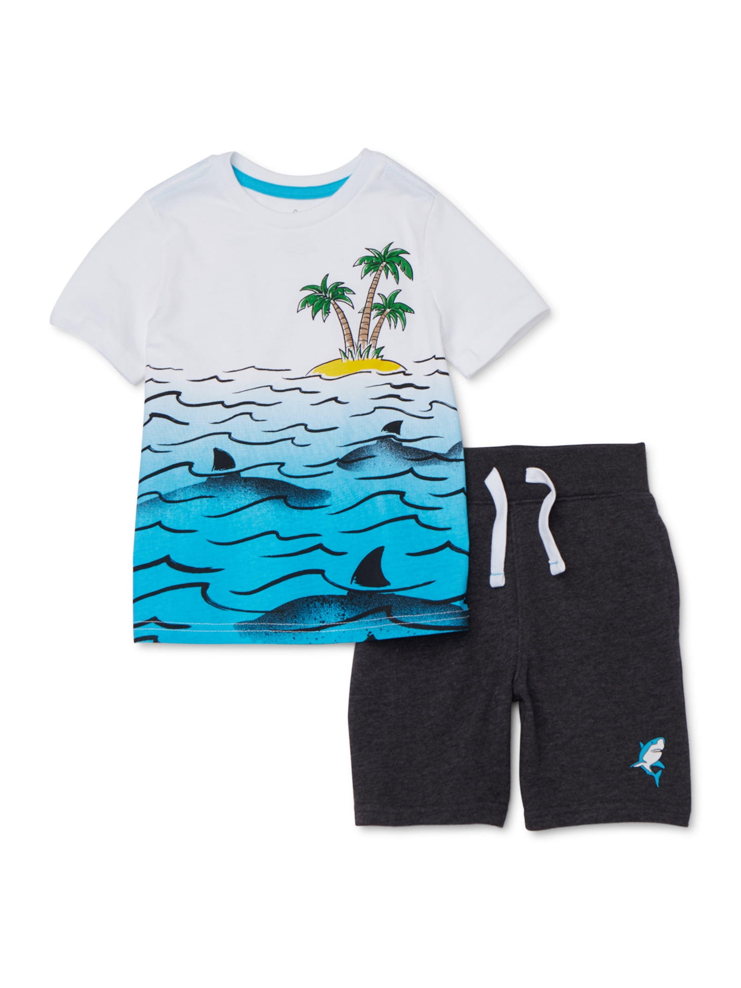 Akademiks newborn boy/'s 2 piece set polo /& shorts