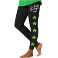 thumbnail image 2 of Up to 65 off!Lolmot St Patricks Day Leggings for Women High Waist Printed Yoga Pants Stretchy Workout Leggings Holiday Tights Plus Size, 2 of 4