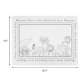 thumbnail image 6 of Unique Bargains Elegant Quick Dry Dish Drying Mats for Dishes Lotus, 6 of 6
