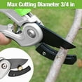 thumbnail image 6 of Garden Anvil Pruning Shears, 8" Pruning Scissors Heavy Duty with Ergonomically Design Handle, Labor-Saving Garden Clippers Hand Tools for Thick Dry branches and Dead Plants, 6 of 15