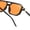#Black Frame & Dark Yellow Lens, variant on Vintage Square Polarized Aviator Sunglasses for Men Women, 70s Retro Aviator Glasses Flat Classic Frame UV Protection Sunglasses, Lightweight Driving Shades for Travel Fishing Outdoor Fashion Eyewear