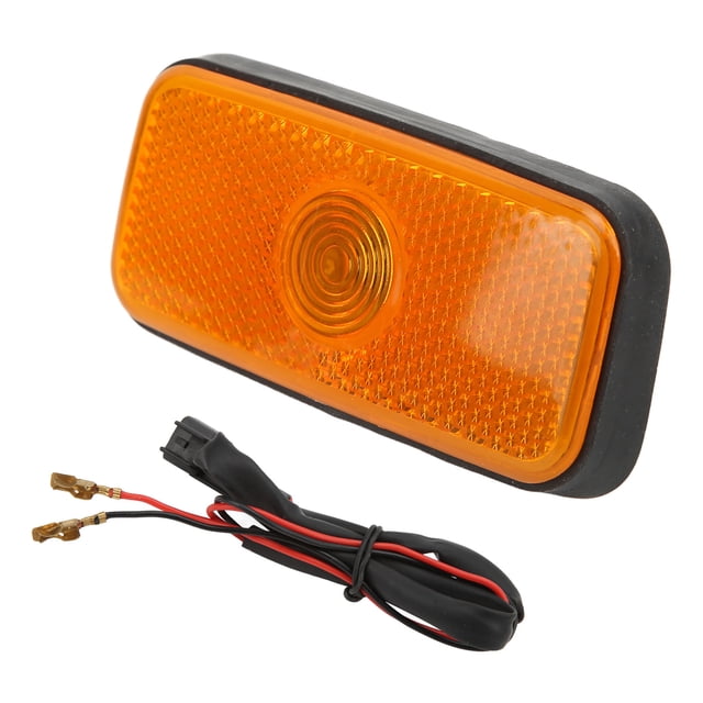 Carcasa de luz de marcador lateral Lente naranja VYC15‑5034‑AC Reemplazo para TRANSIT MK7 2006-2013 Jadeshay A