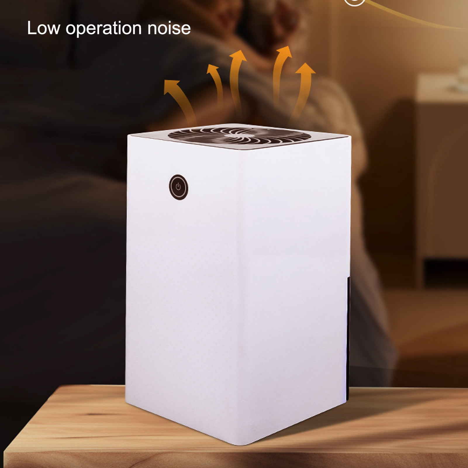 BIMZUC Ultra Quiet Energy Saving Mini Portable Air Dehumidifier 1L Water Tank For Bedroom Basement Home Small Dehumidifiers 33.8 oz / 1L Capacity Effective Moisture Removal with Auto Shut-Off