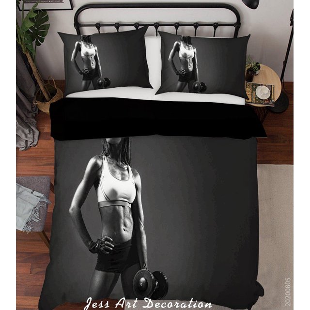 3D Fit Body Quilt Cover Set Bedding Set Duvet Cover Pillowcases LXL 292