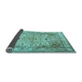 thumbnail image 2 of Ahgly Company Indoor Rectangle Persian Light Blue Traditional Area Rugs, 4' x 6', 2 of 4