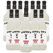 Owen’s Craft Mixers Ginger Beer HandA with Premium Ingredients Vegan & Gluten-Free Soda Mocktail and Cocktail Mixer