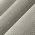 thumbnail image 6 of Sun Zero Norman Grid Texture Thermal 100% Blackout Grommet Curtain Panel, 40"x63", Natural, 6 of 9