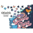 thumbnail image 4 of Ceaco 100 Piece Sweet Thing Stitch Glow Interlocking Jigsaw Puzzle, 4 of 5