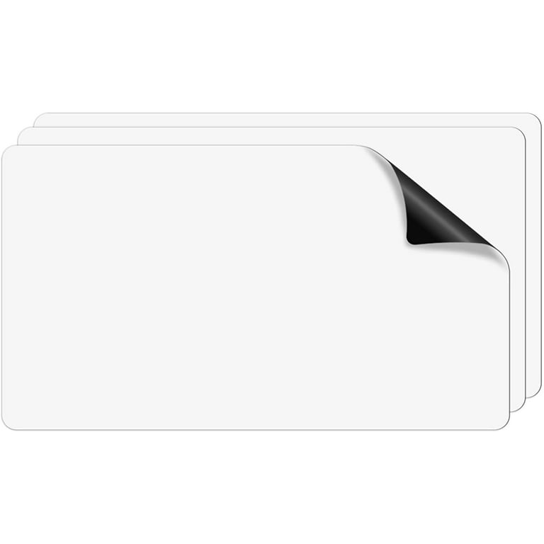 Flexible Vinyl Blank Magnetic Sign Sheets with Round Corners 12" x 24" 30  Mil (Pack of 20) - Walmart.com