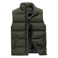 thumbnail image 2 of Toimothcn Unisex Padded Vest Winter New Lightweight Down Vest Solid Color Warm Thickened Windproof Sports Sleeveless Winter Jackets Comfy Outwear, 2 of 4