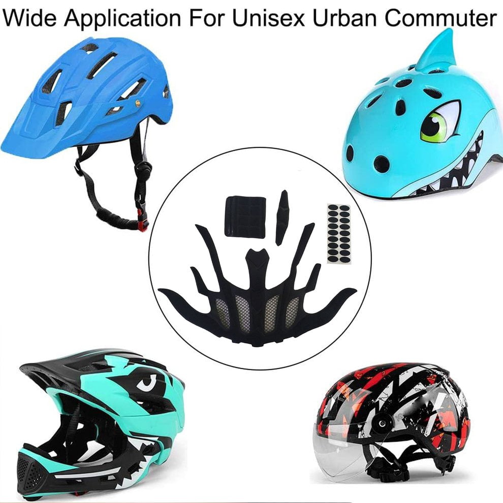 Helmet Padding Kit Bicycle Replacement 