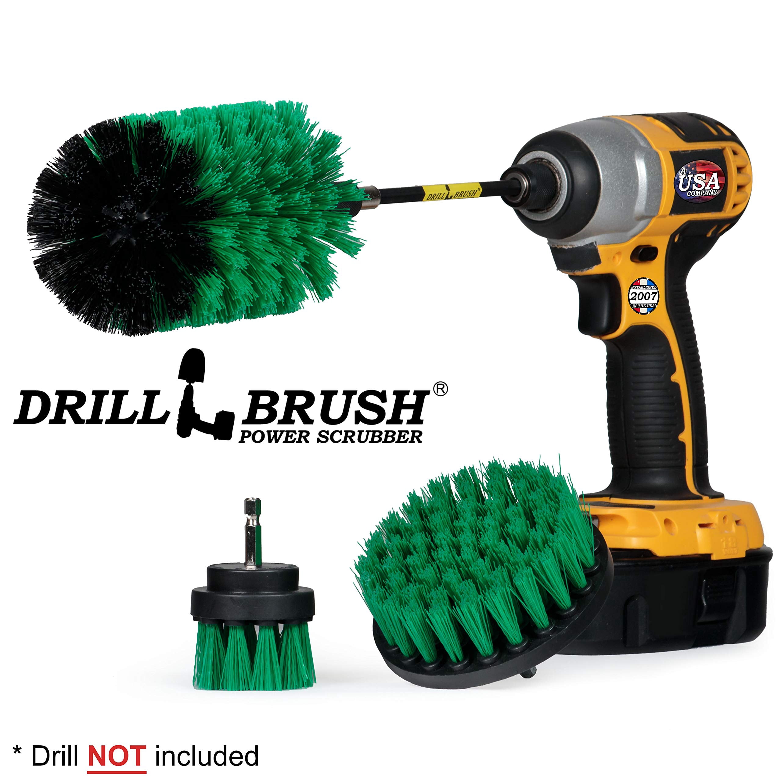 Kitchen Cleaning Supplies with Long Reach Extension - Oven Scrubbing Complete Kit - Microwave Cleaning Tools - Countertop Scrubber Brush Set - Fridge Cleaning and Scrubbing Tools - Kitchen Sink Brush