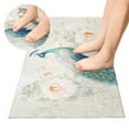 thumbnail image 2 of Peacock and Flowers Luxury Kitchen Rug Non Slip Bathroom Plush Mat Shaggy Bedroom Carpet 39"x20", 2 of 6