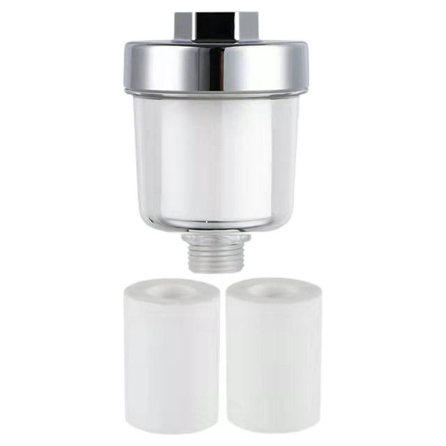 Purificador de agua para grifos de cocina, ducha y baño. con 2 filtros de algodón
