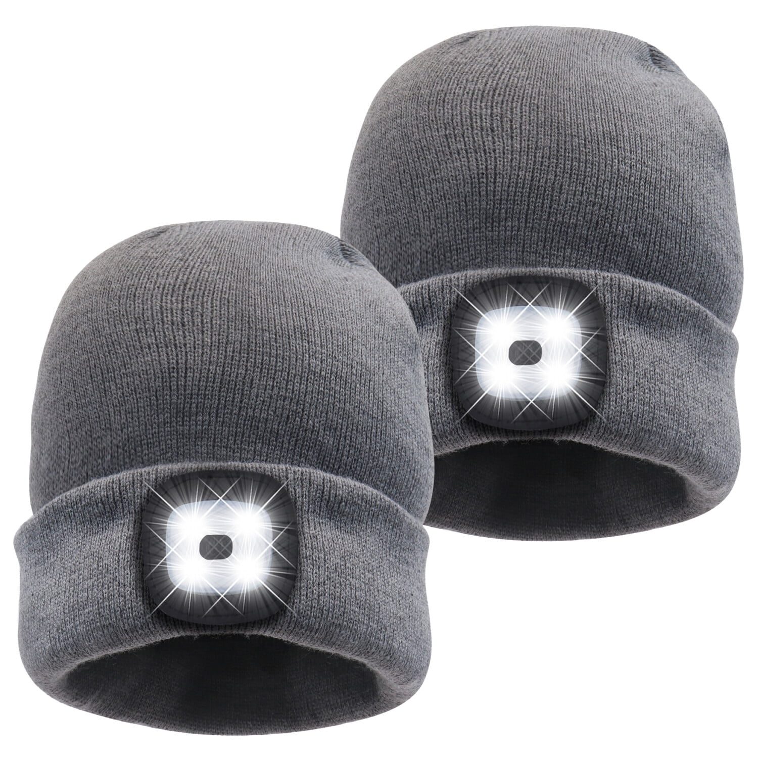 Head Lightz LED Unisex Warm Knit Beanie 