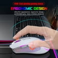 thumbnail image 4 of New X100 Wired Game Mouse Colorful Luminous Electric Competition Office Mouse Adjustable 3600dpi, 4 of 12
