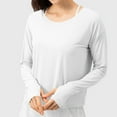 thumbnail image 7 of aidice Workout Tops for Women Running Round Neck Long Sleeve Fitting Breathable Gym Athletic Shirts, 7 of 7