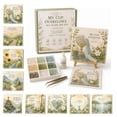 thumbnail image 2 of Psalms of Comfort & Strength Sea Glass Art Kit, DIY Christian Sea Glass Mosaic Art Kit for Adults, Faith Home Decor Wall Art Craft, Inspirational Handmade Decoration (cup), 2 of 6