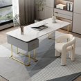 thumbnail image 3 of Modern Luxury Office Desks Slate Study Home Bedroom Office Desks Design Computer Escritorio Ordenador Work Furniture QF50OD My Lux Decor Round, 3 of 8
