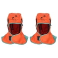 thumbnail image 1 of Casco de seguridad ignífugo de 2 piezas, capucha protectora para la cabeza del cuello, Cola Sombrero del casco de soldadura, 1 of 8