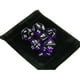 Chessex Manufacture CHX23077 dés Translucides Violets avec des Chiffres Blancs - Lot de 7 – image 1 sur 1