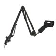 thumbnail image 3 of Desktop Adjustable Studio Microphone Stand Suspension Boom Table Bracket Arm Holder Microphone Mount Microphone Bracket Iron Base 1500g Load Bearing (Black), 3 of 8