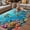 Blue, variant on Ocean Sea Turtle Outdoor Rug for Patio/Deck/Porch, Non-Slip Large Area Rug 5 x 7 Ft, Blue Coastal Fish Coral Jellyfish Marine Life Indoor Outdoor Rugs Washable Area Rugs, Camping Rug Carpet Runner