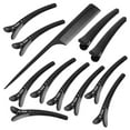 thumbnail image 4 of Soimiss 13Pcs Black Salon Hairdressing Clips Hair Styling Tool Secure Hold Without Hair Kinks, 4 of 8