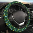 thumbnail image 4 of Kdxio Sport Monster Print Elastic Stretch Steering Wheel Cover,Auto Steering Wheel Cover,15 Inch Anti-Slip,Warm in Winter and Cool in Summer,Fit Suvs,Vans Cars,Trucks, 4 of 7